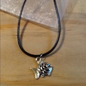 ON HOLD @nikisue1121 Handmade Unique Fish Necklace